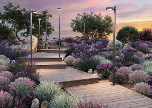 Парковый светильник Outdoor O472H-L50GF3K фото 2